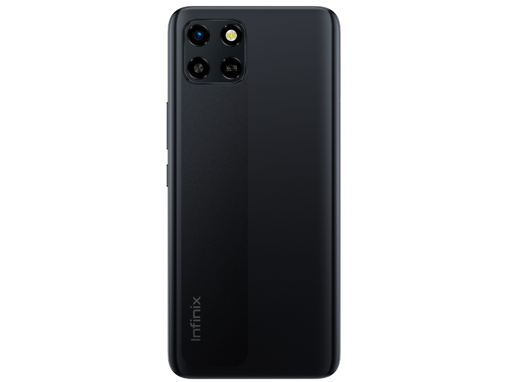 Infinix SMART 6 HD 2+32 Black 6.6 Waterdrop Full screen Mega 5000mAh Battery + Power Marathon