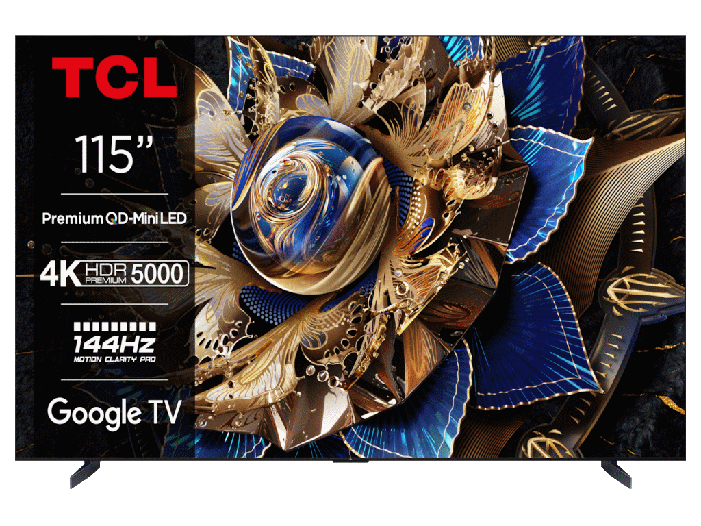 TCL Televizor  115X955Max/MiniLED/115"/4K/144Hz/Google TV/crna
