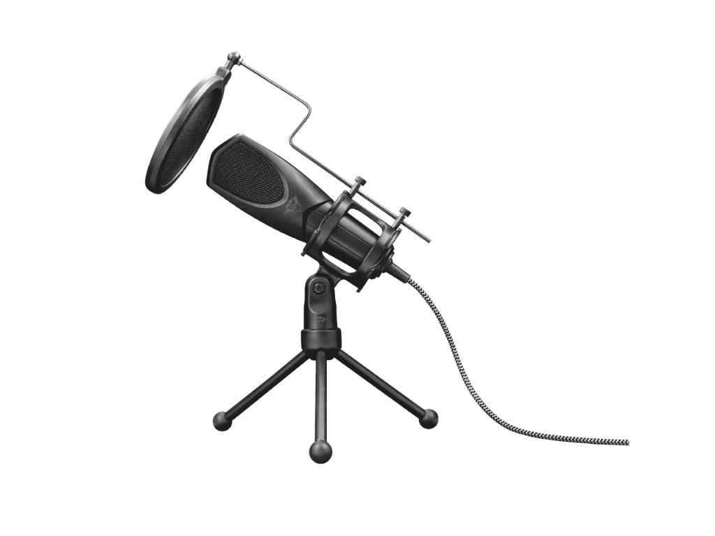 Mikrofon TRUST GXT 232 Mantis USB/streaming/crna