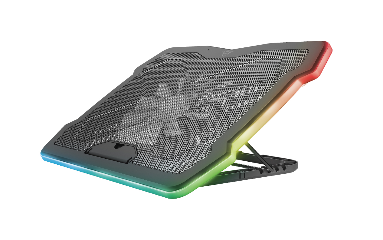 Trust GXT 1126 Cooling Stand AURA Laptop cooling stand Multicolour-illuminated stand