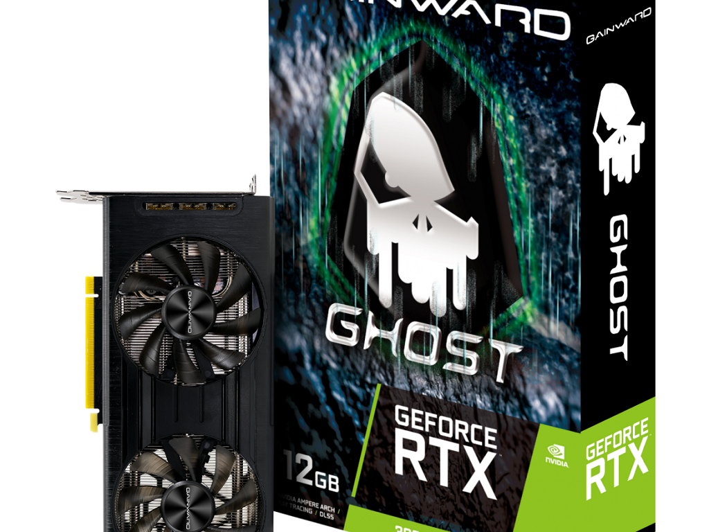 GAINWORD RTX 3060 Ghost 12GB GDDR6 192bit HDMI/DP