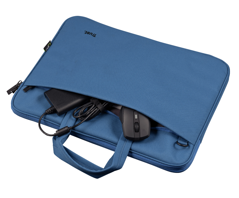 Trust torba za laptop Bologna16", eco-friendly, plava