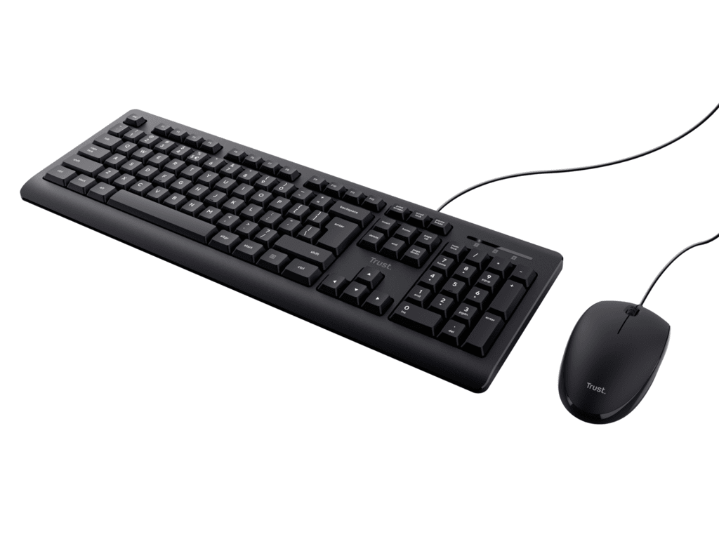 Trust Basics set tastatura+miš, US lokalizacija, žičani