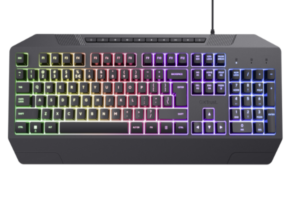 Trust Tastatura  GXT836 EVOCX gaming/US