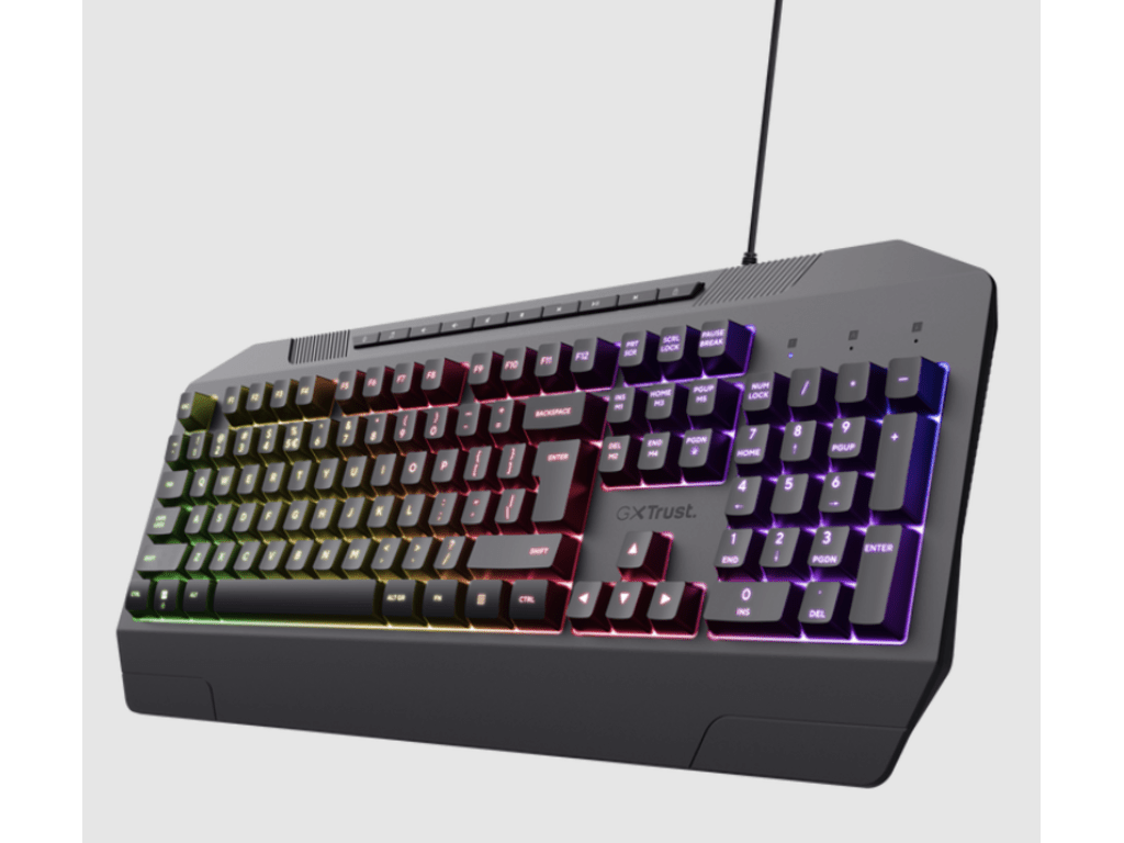 Trust GXT 836 EVOCX gamingtastatura, RGB, žičana, USB2.0, full-size