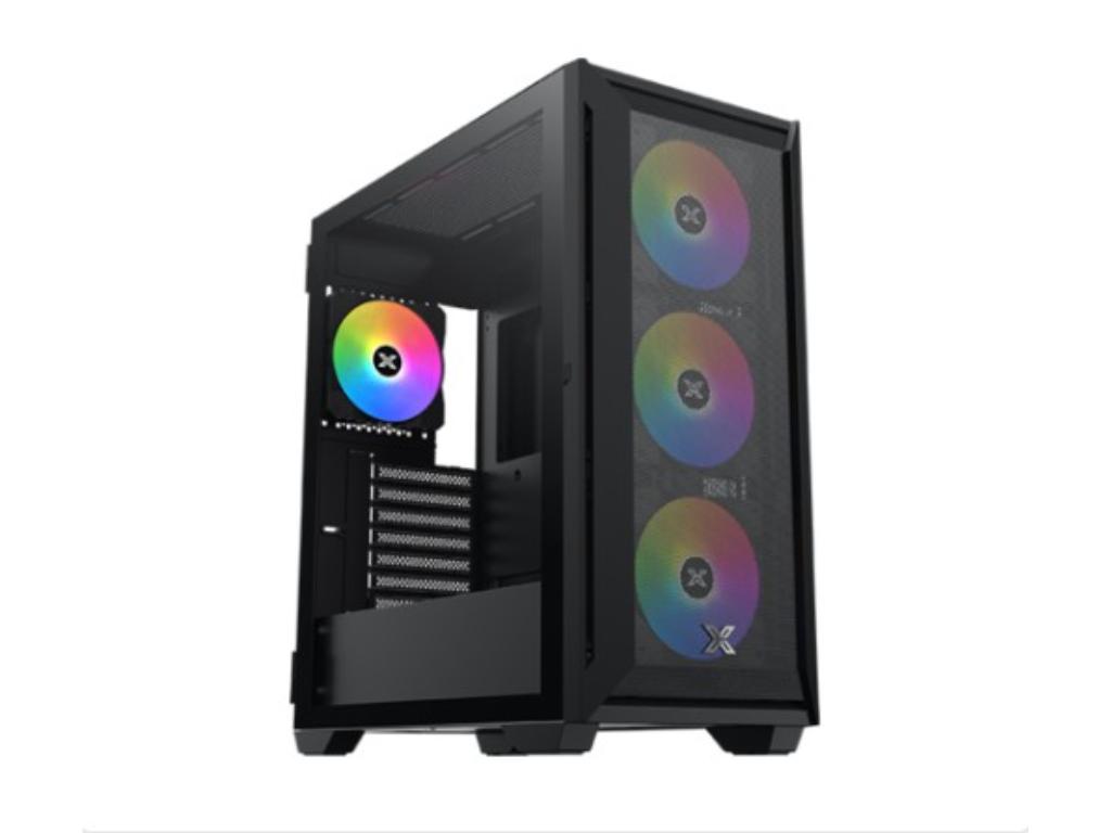 Xigmatek Kucište Master X II Pro/E-ATX/ATX/M-ATX/Mini-ITX/ARGB/bez napajanja/crna