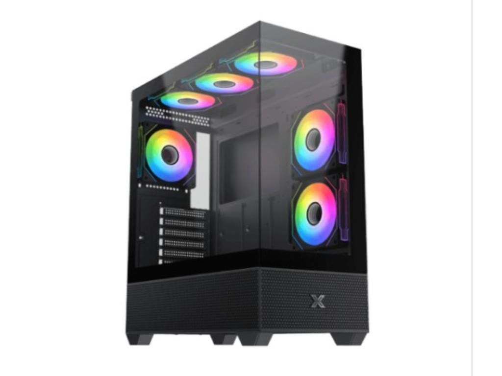 Xigmatek Kucište Alphard/E-ATX/ATX/M-ATX/Mini ITX/ARGB/bez napajanja/crna