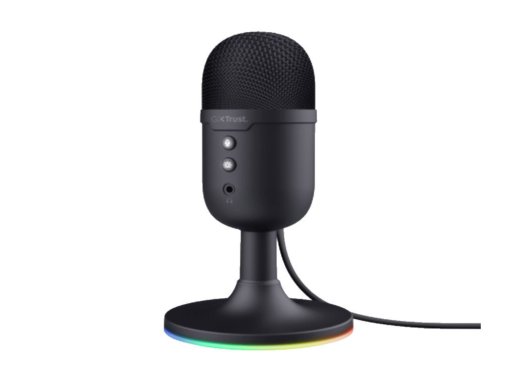 Mikrofon TRUST GXT234 YUNIX USB MICROPHONE Black