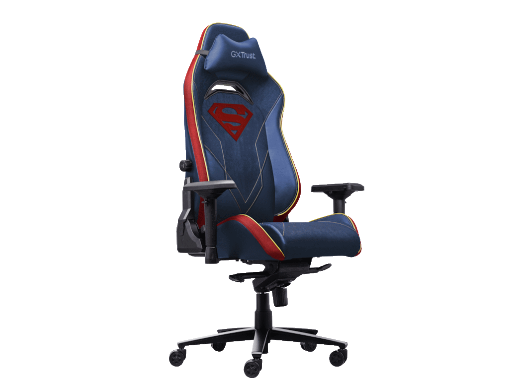 Trust Stolica GXT721SM Superman RUYA PRO gaming/crna