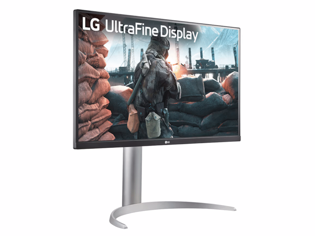LG Monitor  27UP650K-W 27"/IPS/3840x2160/60Hz/5ms GtG/HDMIx2,DP/Freesync/pivot,visina/srebrna