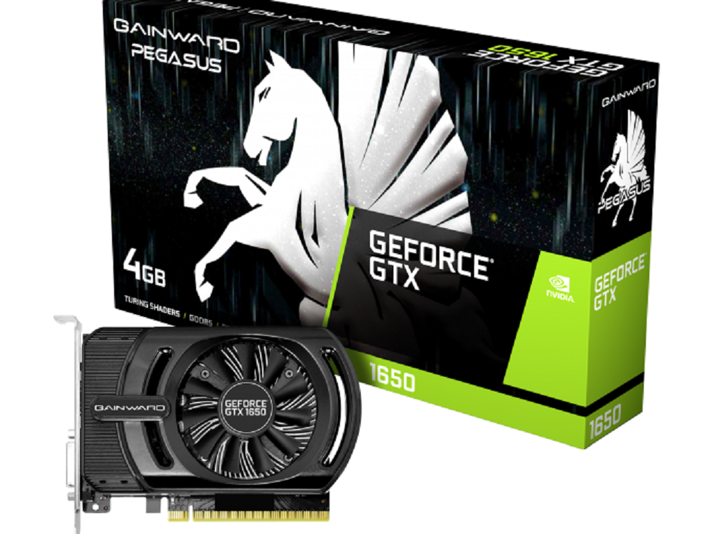 GAINWARD VGA GTX1650 Pegasus 4GB GDDR5 128bit DVI-D/HDMI