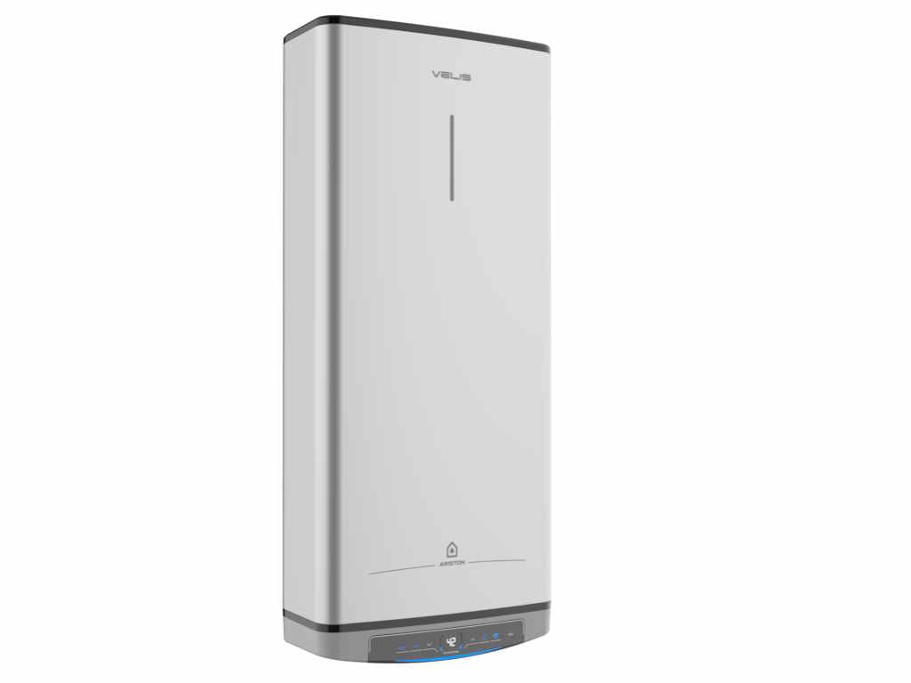 Bojler ARISTON Velis TECH WiFi 80 EU akumulacioni/WiFi/vertikal ili horiz/51.1x108.7x27.5cm/srebrna