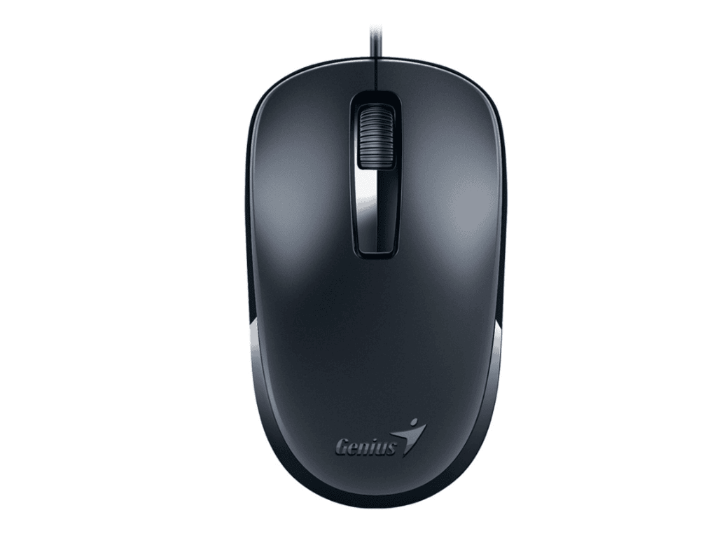 Genius miš DX-125, žičani, USBkonektor, optički, 3 tipke,crni