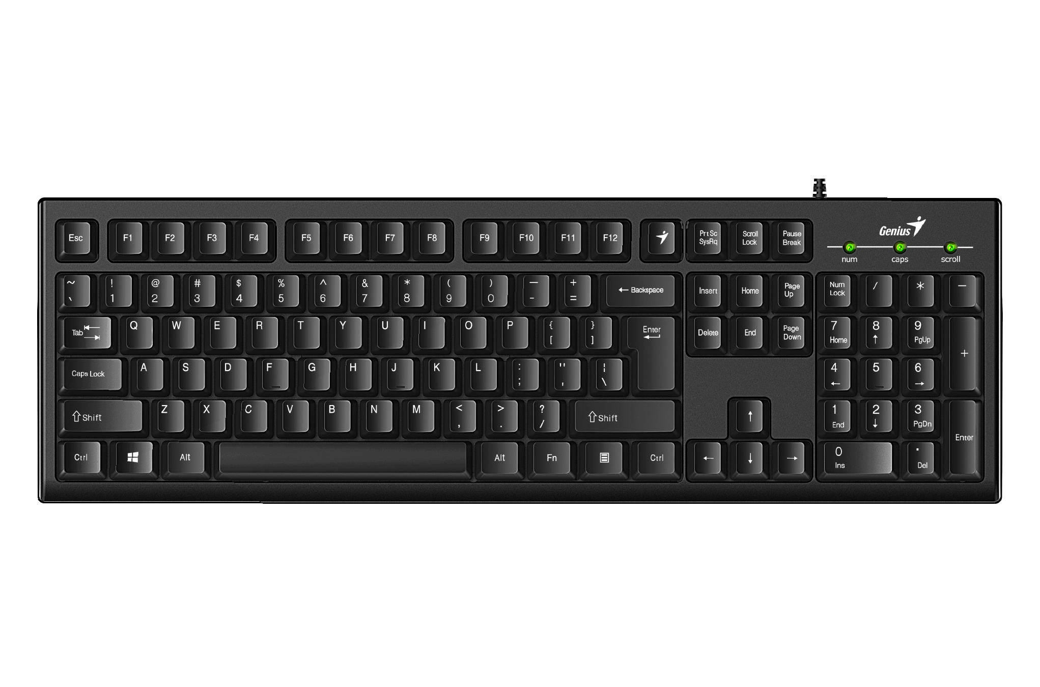 Genius Smart tastatura KB-100,USB, BH/HR/SRB layout