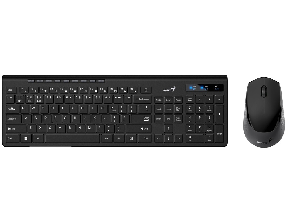 Genius Slimstar 8230 wls set wireless tastatura + miš, BT bluetooth,  BH/HR/SRB layout