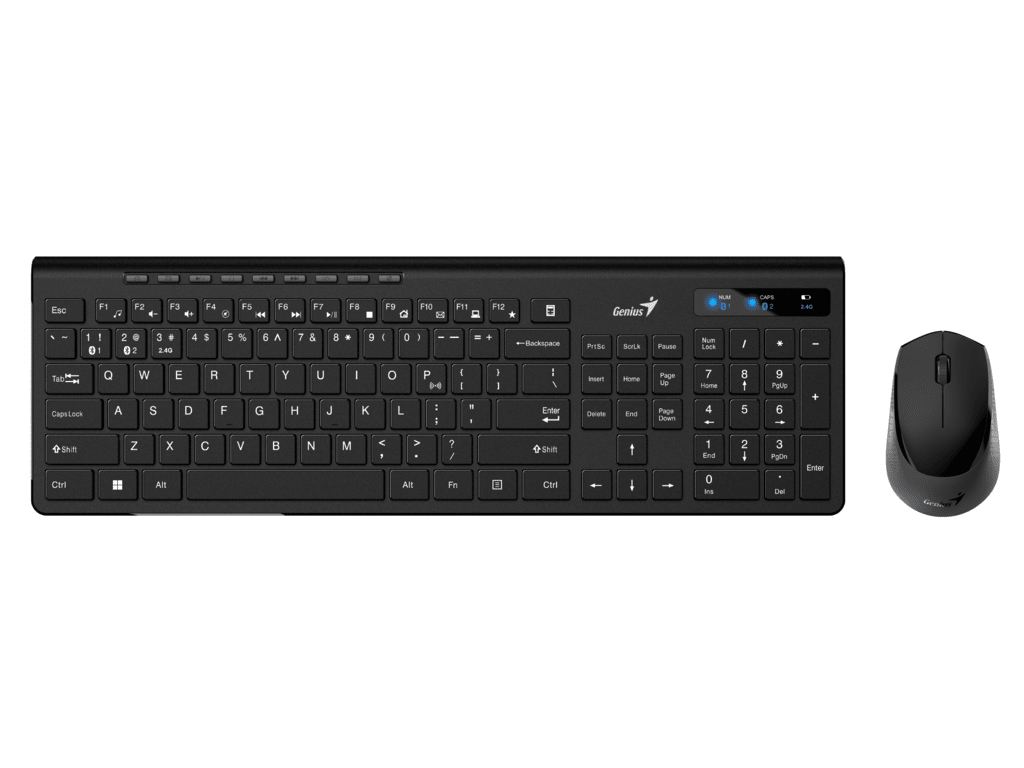 Genius Slimstar 8230 wls set wireless tastatura + miš, BT bluetooth,  BH/HR/SRB layout