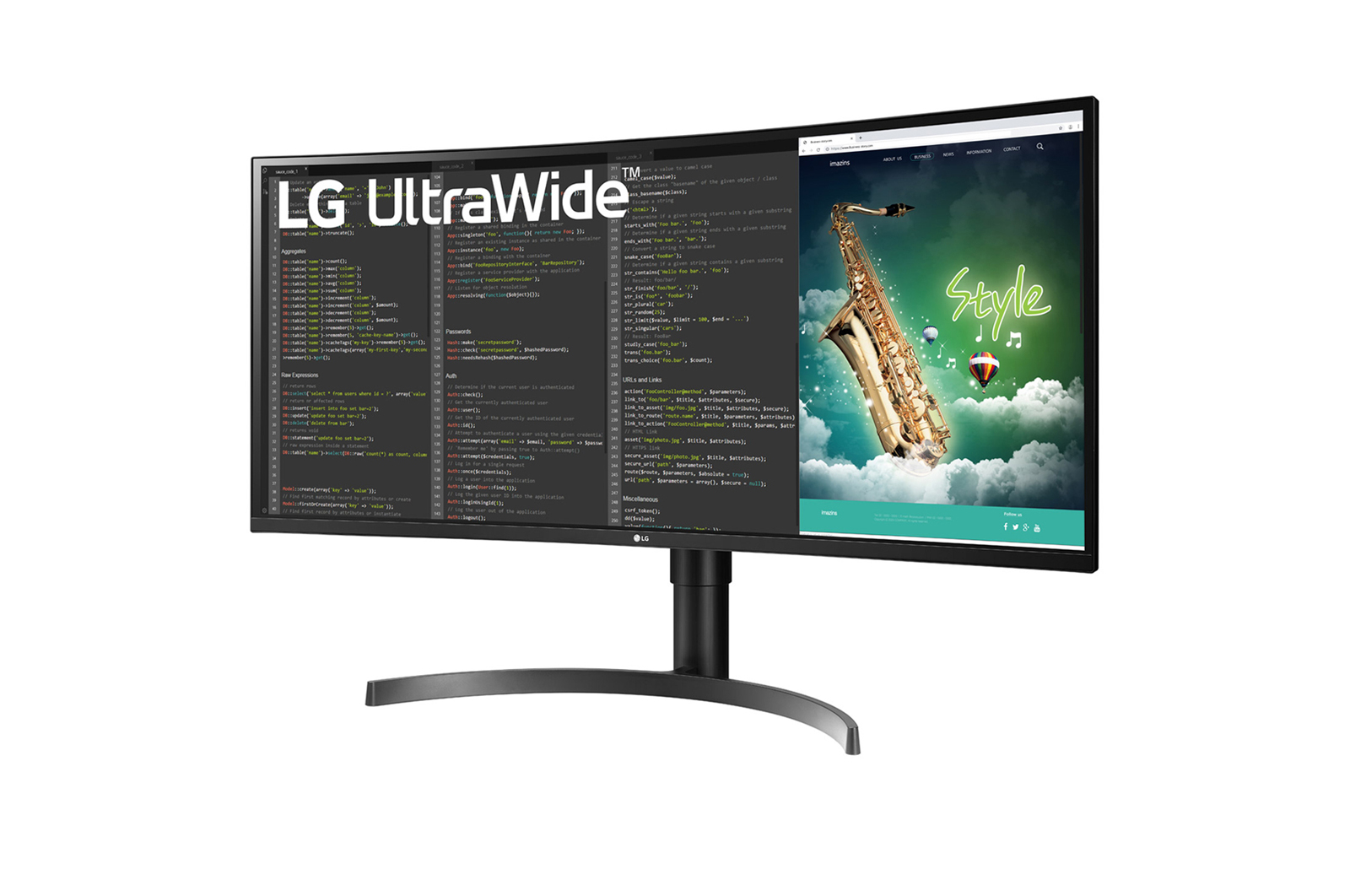 LG 35" monitor 35WN75C-B