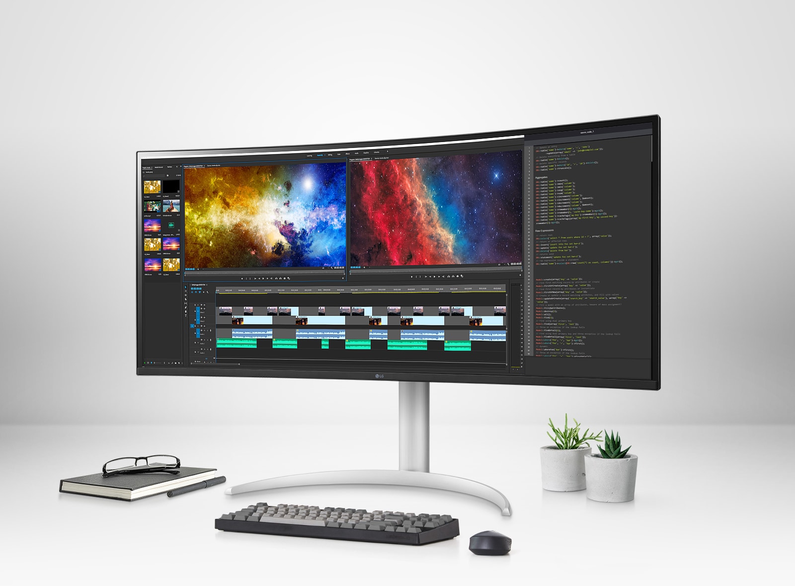 LG 38" monitor 38WP85C-W