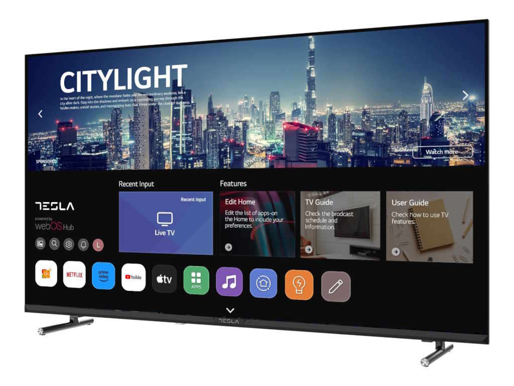 TESLA TV 40E645BFW FHD WebOS Miracast-Airply Box Zvucnici 2x10W
