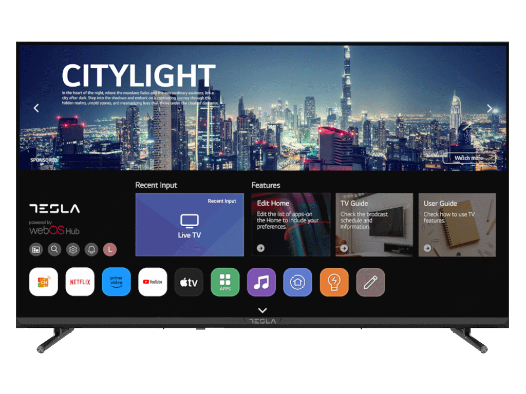 TESLA TV 40E645BFW FHD WebOS Miracast-Airply Box Zvucnici 2x10W