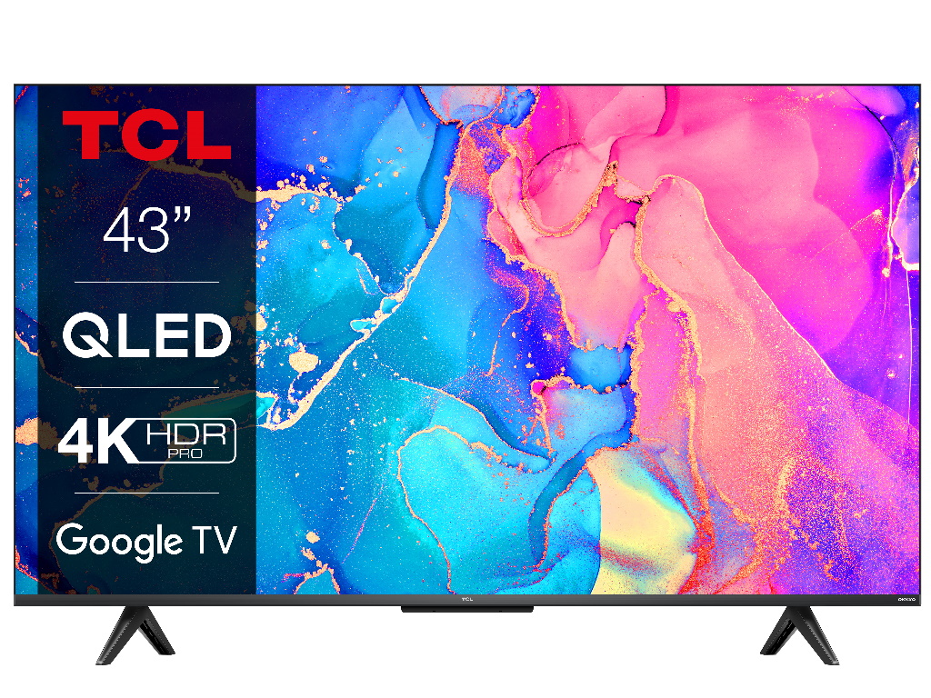 TCL 43"C635 4K SMART QLED TV QLED DVB-T2/C/S2