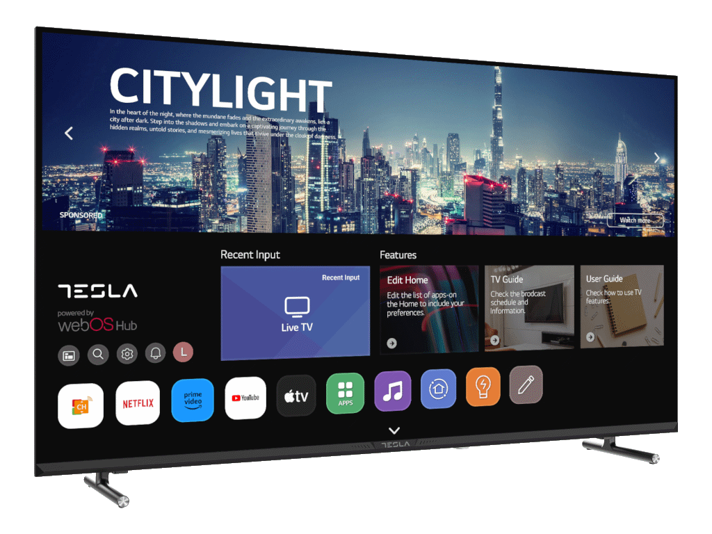 TESLA TV 43E645BUW 4K WebOS Miracast-AirPlay Magicni daljinski upravljac
