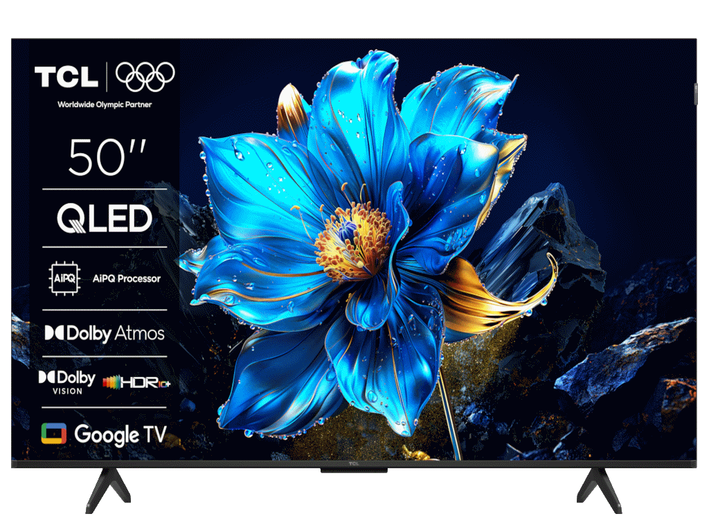 TCL Televizor  50P7K/QLED/50"/4K/60Hz/Google TV/crna