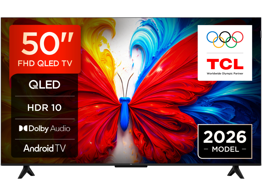 TCL 50"P7L 4K QLED Google TV60Hz, VRR, Dolby Armos;Dolby Vision, 400 nits