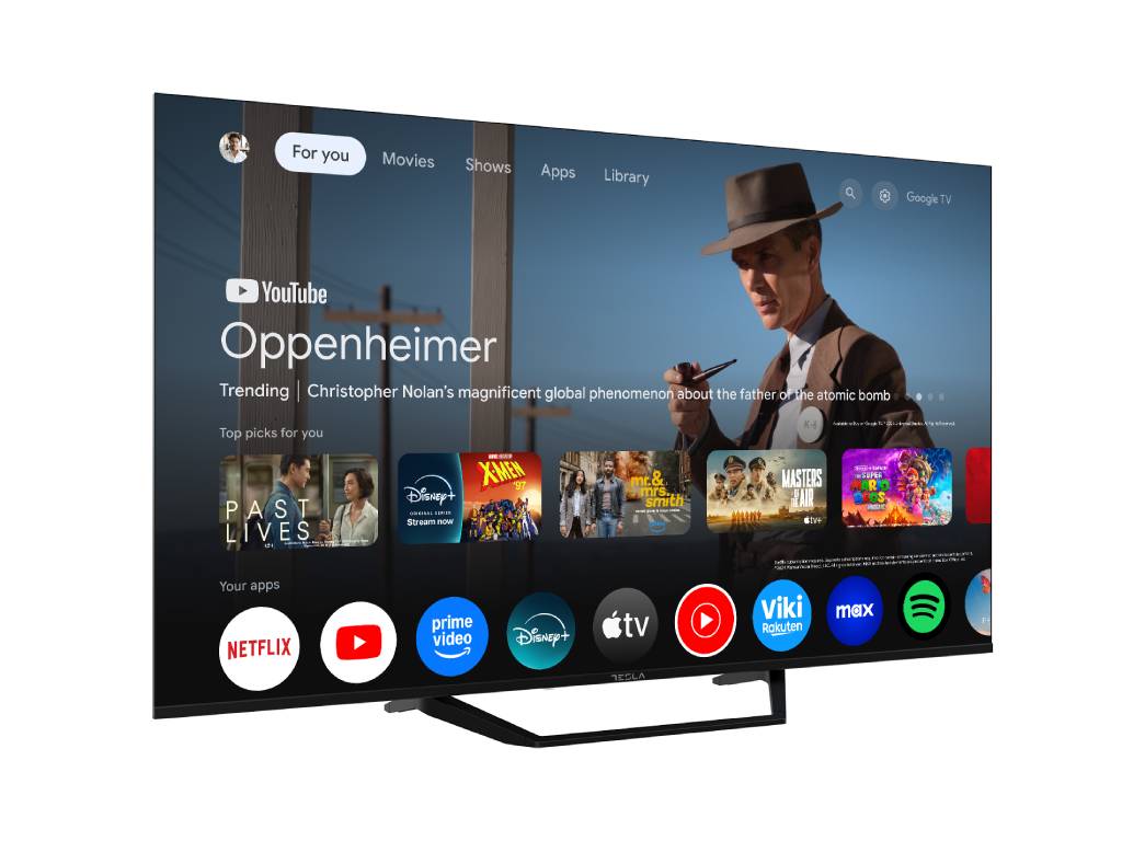 TESLA TV 55E655BUS 4K Google Powered by Google Google Assistant