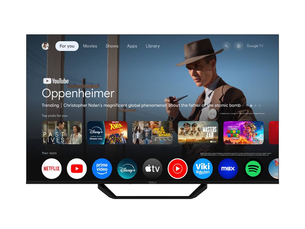 TESLA TV 55E655BUS 4K Google Powered by Google Google Assistant