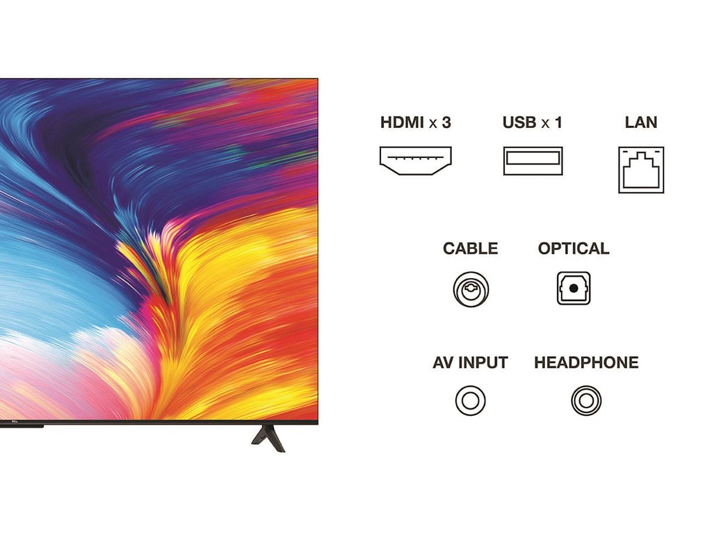 TCL 55"P631 4K Google TV;HDR 10; HDMI 2.1 - Game MasterDolbi Audio; Google Assistant;