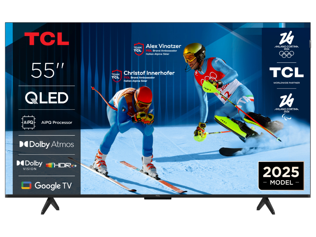 TCL 55"P7K 4K QLED TV 60HzGoogle TV; HDR multi-format;HVA Panel; Game Master; Dolby Atmos;