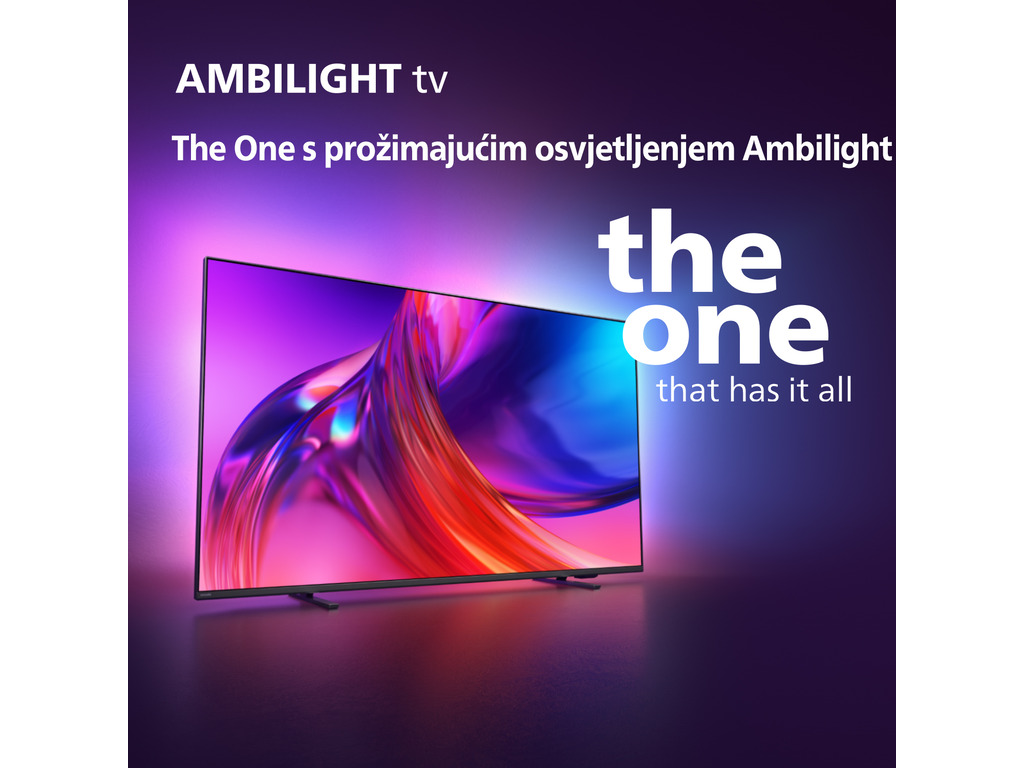 Philips 55''PUS8558 4K GoogleThe One; Ambiliht s 3 strane;P5 Perfect Picture Engine; HDR; HDMI 2.1