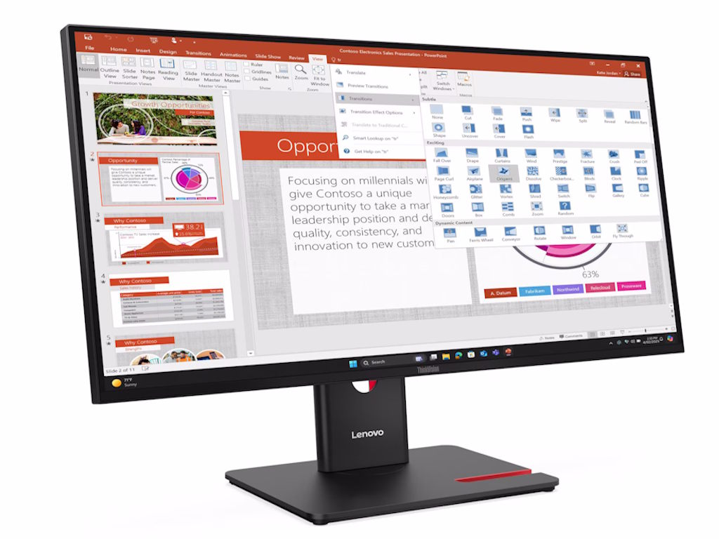LENOVO ThinkVision T27-40 - Prednji prikaz