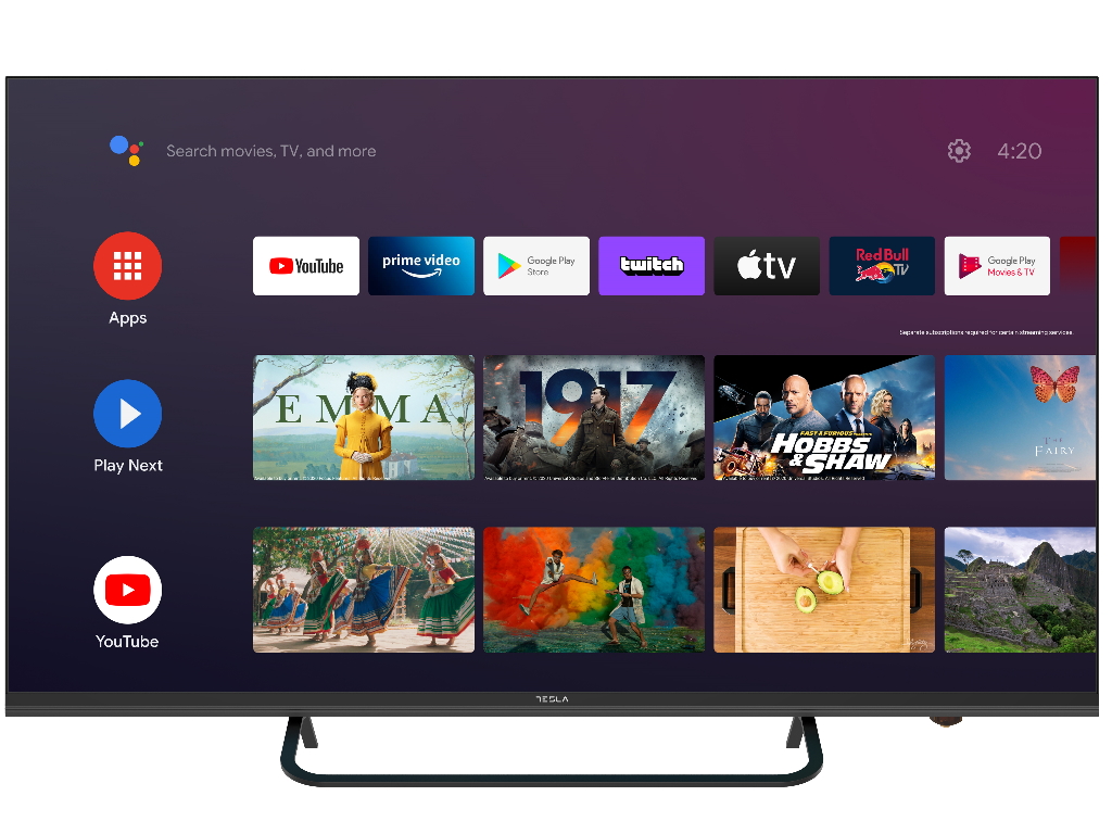 TESLA TV 65''E625BUS Android