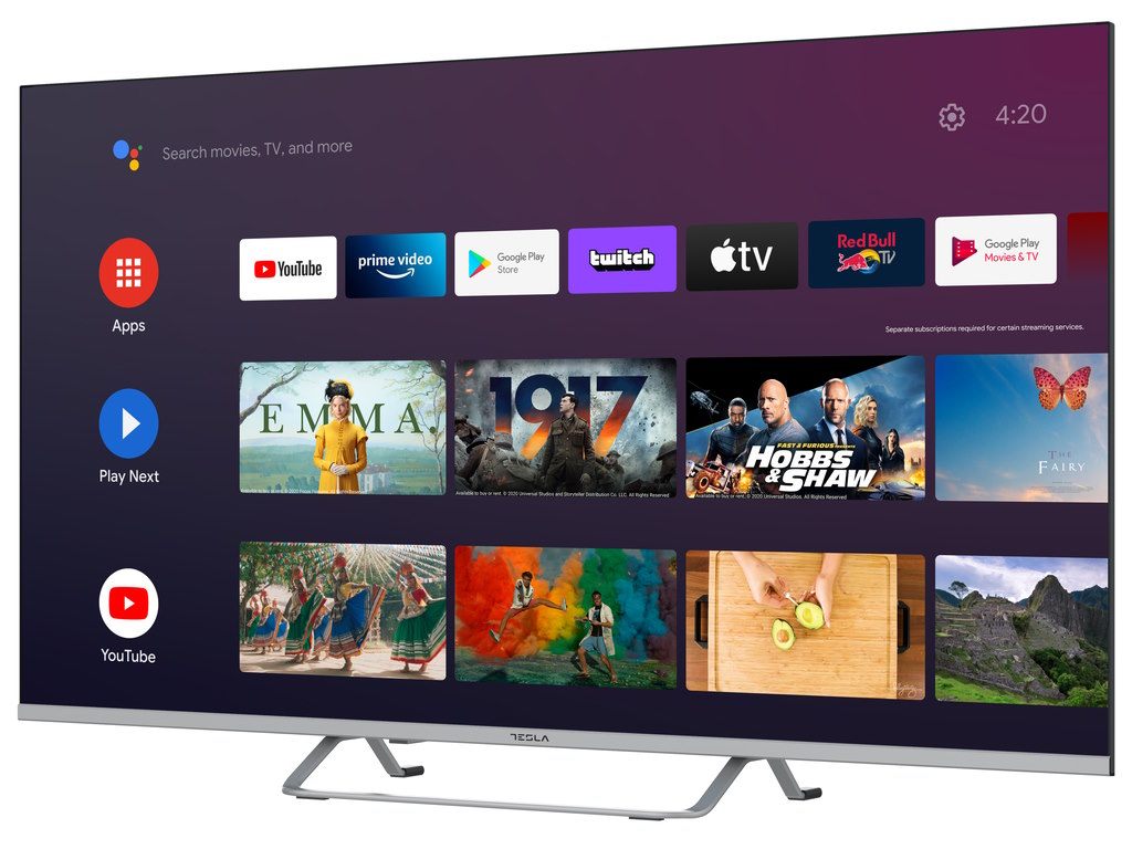 TESLA TV 65E635 UHD ANDROID HD - Google Assistant-Glasovne komande
