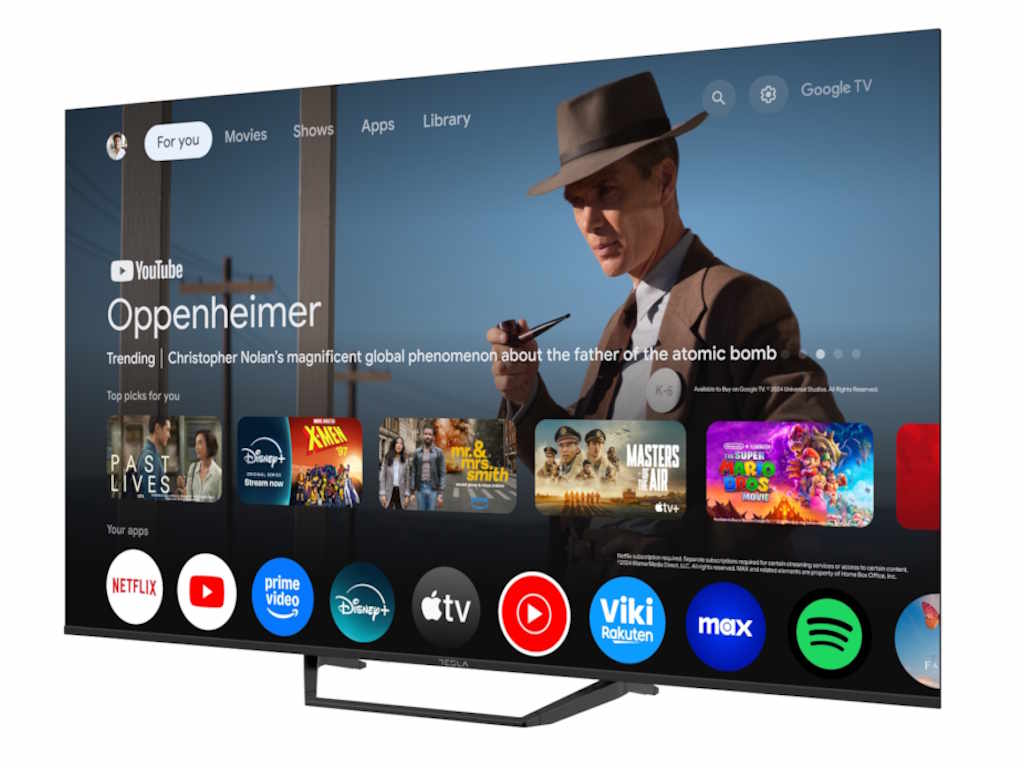 TESLA TV 65E655BUS 4K Google Powered by Google Google Assistant