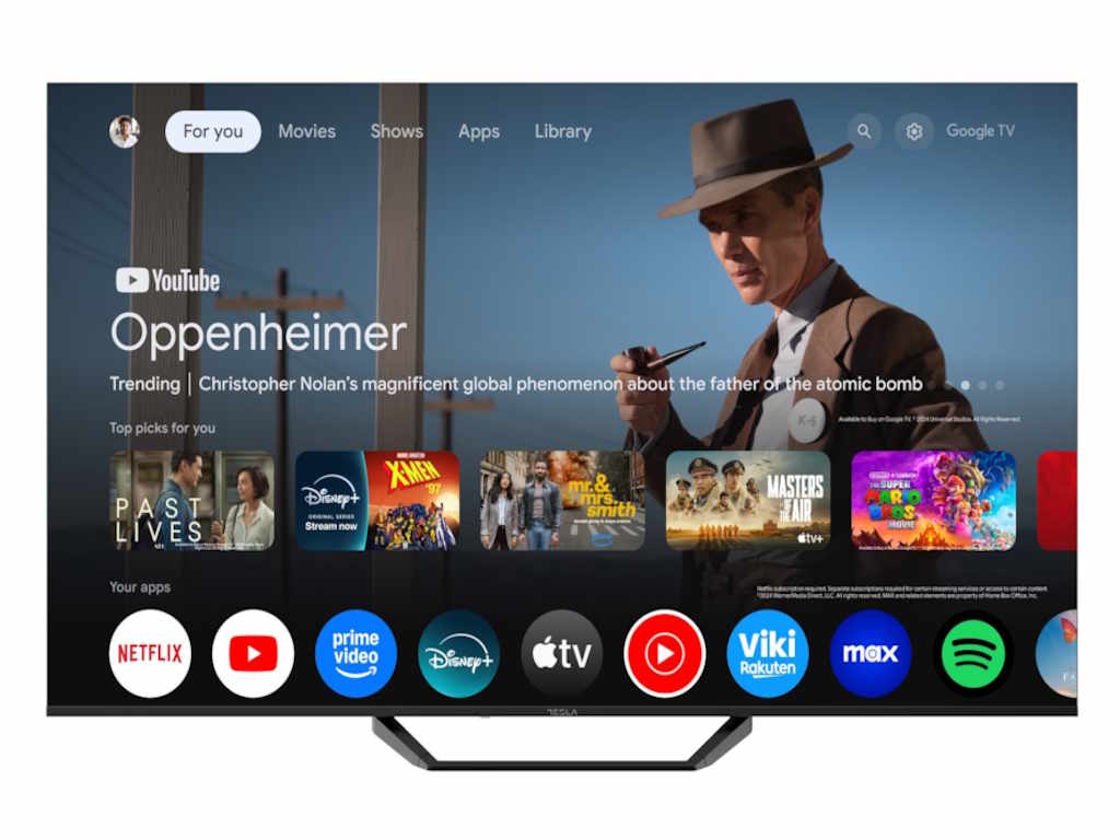 TESLA TV 65E655BUS 4K Google Powered by Google Google Assistant