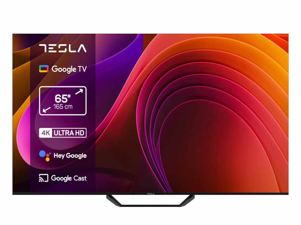 TESLA TV 65E655BUS 4K Google Powered by Google Google Assistant