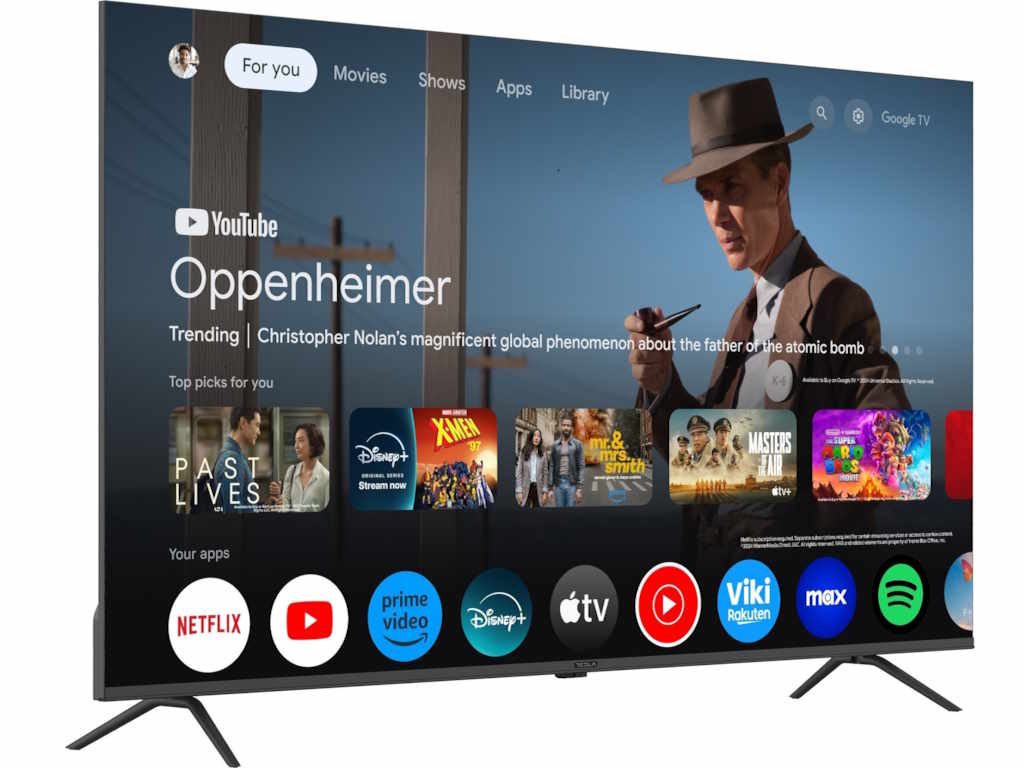 TESLA TV 65S645BUS UHD Google Powered By Google TV Google Assistant-Glasovne komand