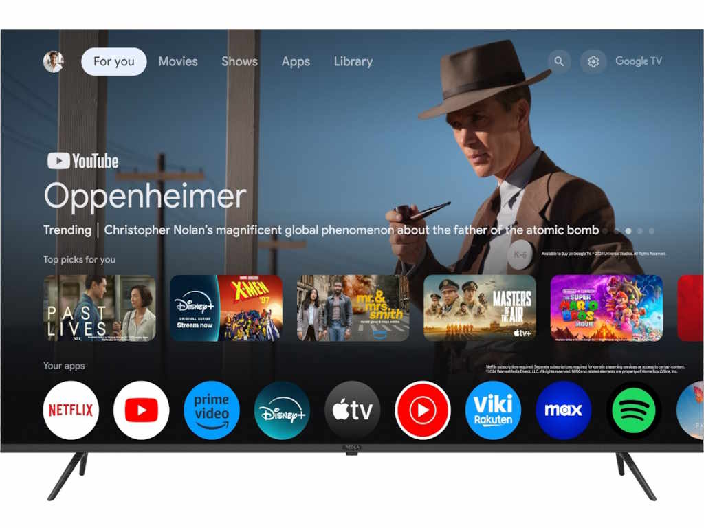 TESLA TV 65S645BUS UHD Google Powered By Google TV Google Assistant-Glasovne komand