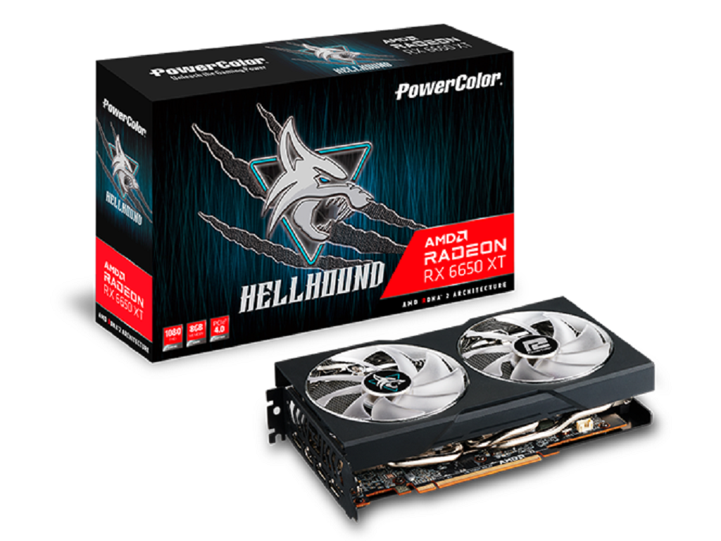 POWER COLOR VGA RX 6650XT 8GB GDDR6 128bit;HDMI,3xDP