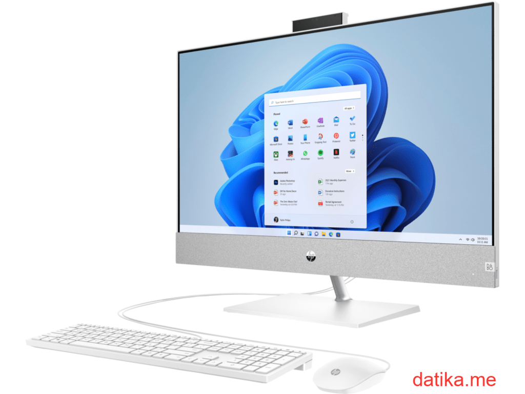 HP Pav 27-ca1005ny AiO PC i5-12400T/8GB DDR4/512GB SSD/27" QHD AG IPS