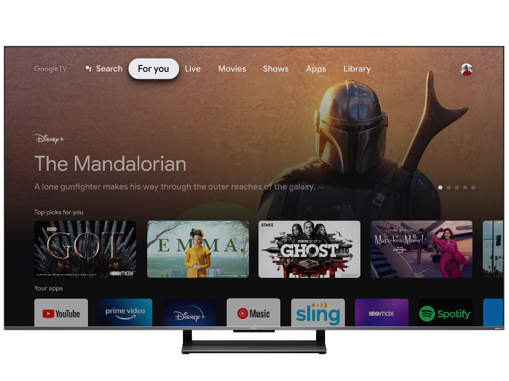 TCL 75"C735 4K QLED TV 4K 144Hz