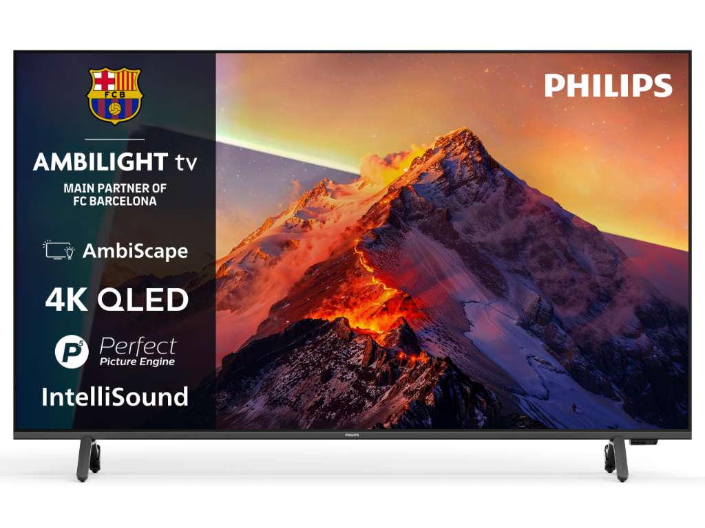 Philips 75''PQS8611 Titan OSQLED; 120Hz in DLG/HSR;P5 Perfect Picture Engine; Ambilight 3