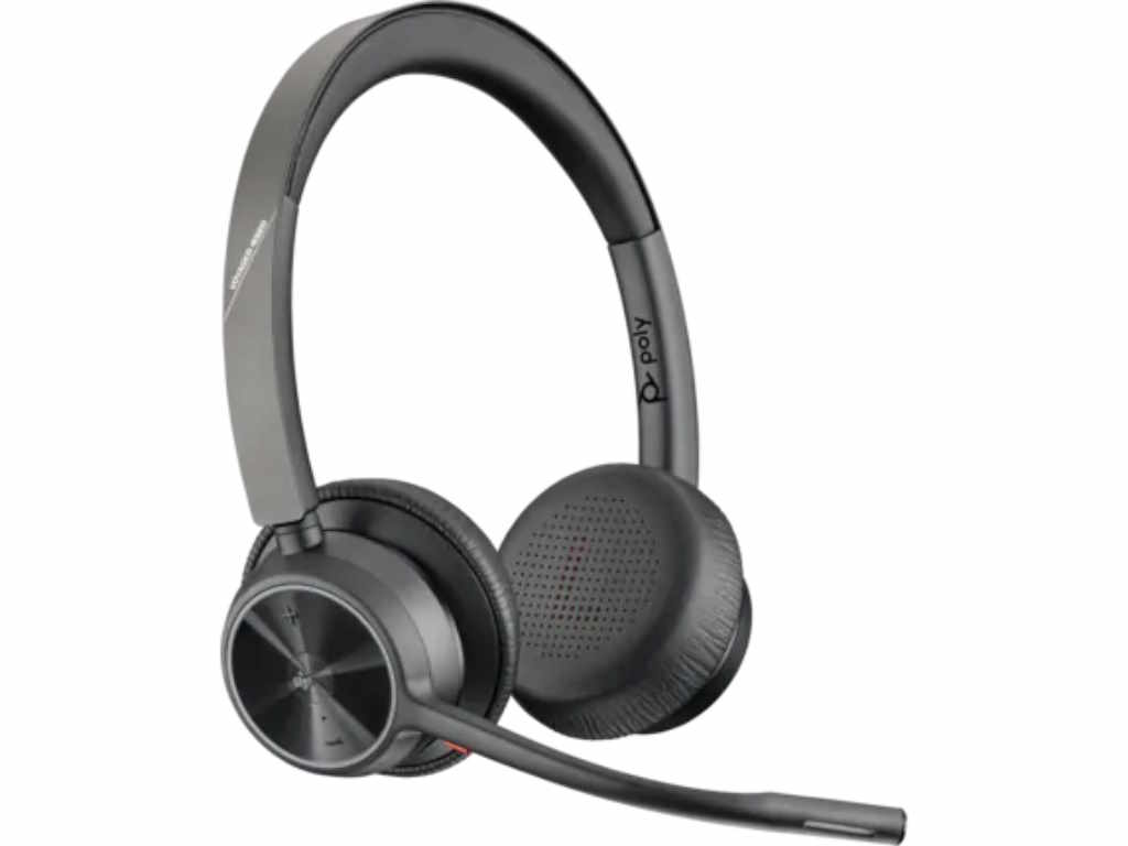 HP PSG Slušalice HP Poly Voyager 4320-M Microsoft Teams Cert Headset +BT700 dongle +Charging Stand/USB-C