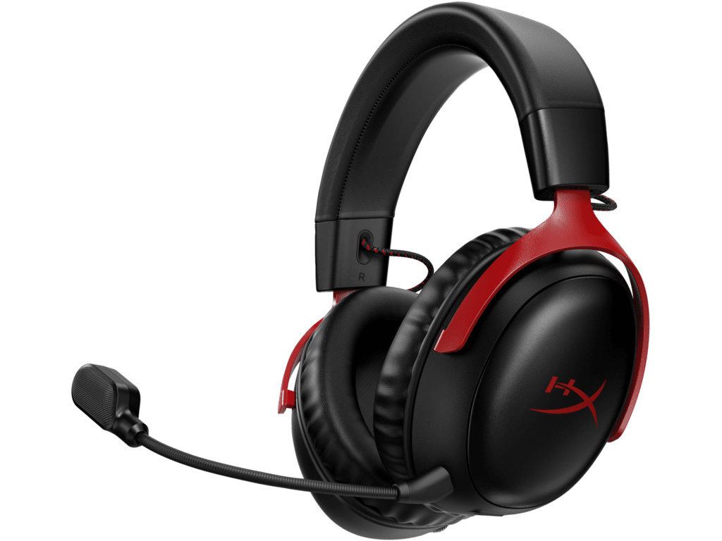 HyperX Cloud III WirelessGaming Headset (Black-Red)