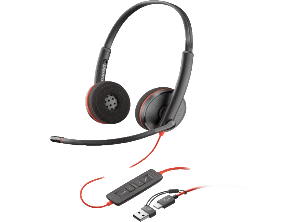HP PSG Slušalice HP Poly BW 3220 Stereo USB-C HS +USB-C/A/crna