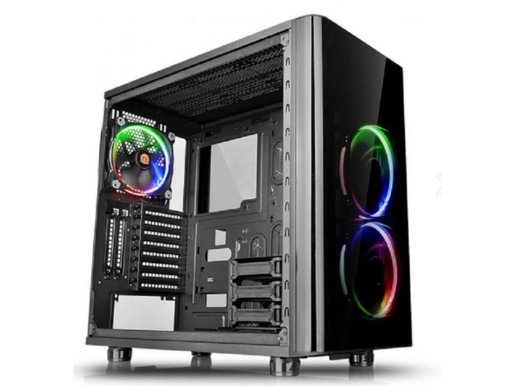 Thermaltake Kucište VIEW 31TG Mid Tower/ATX/Micro ATX/Mini ITX/bez napajanja/kaljeno staklo/RGB/crna