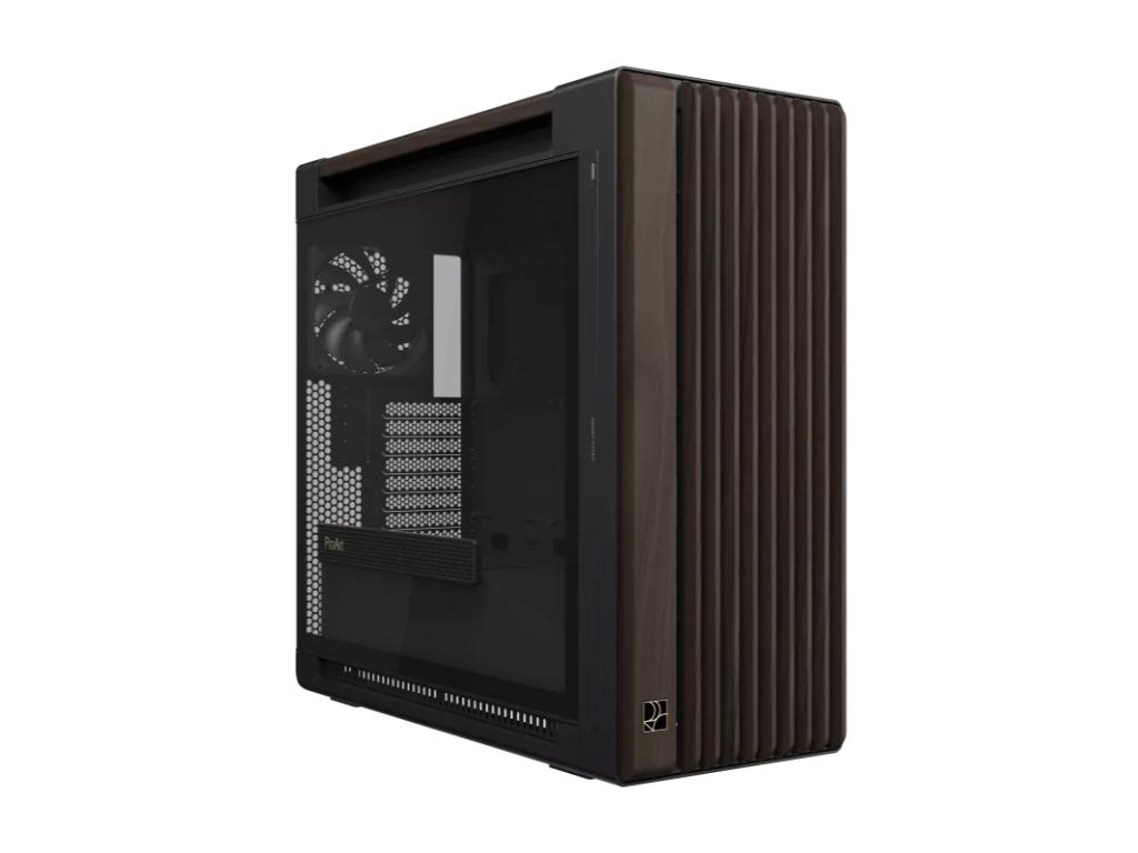 ASUS PROART PA602 WALNUT WOOD TG PWM MODERN BLACK kućište crno